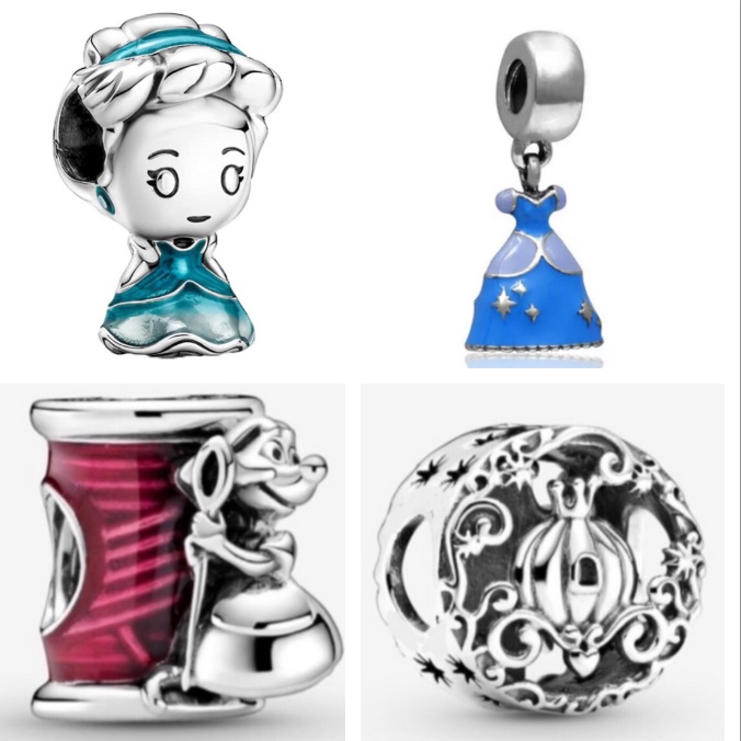 Disney Cinderella Collection Bundle Charm Set